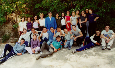 Foto amb els alumnes