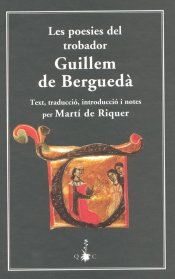 Portada poesies Guillem de Berguedà.