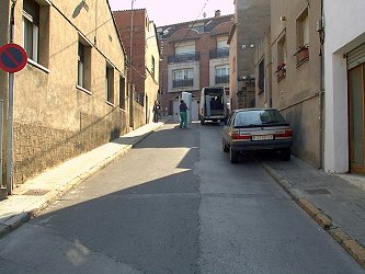 Carrer  Baixada de Santa  Engrcia