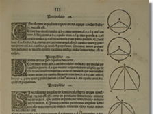 Edició Ratdol dels ELements d'Euclides. 1482.