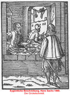 Arquitecte. Eygentliche Beschreibung. Hans Sach. 1543.