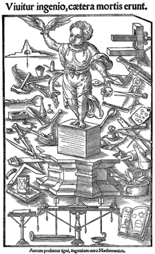 Viuitur ingenio. Arzt walter Ryff (Rivius). 1548.