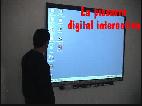 Pantalla video pissarra digital interactiva