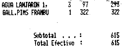 Un tiquet de compra d'un super