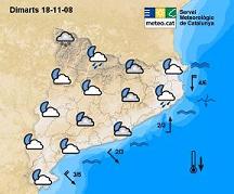 mapa temps