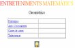 Entreteniments de geometria 