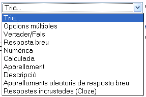 tipus de pregunta