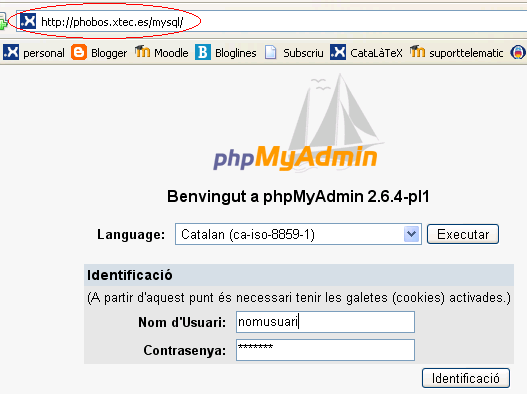 phpmysqladmin