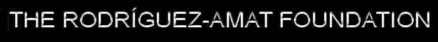 The Rodr�guez-Amat Foundation