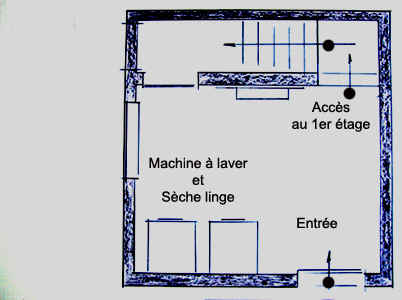 Plan du rez-de-chauss�e