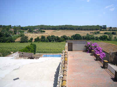 Vue d'apr�s le lit