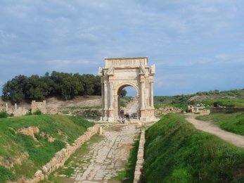 Leptis Magna. Líbia