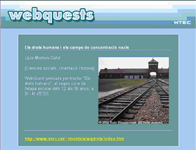 WebQuest sobre els camps de concetració nazi i els drets humans