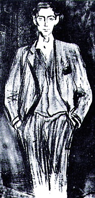 Folch, durant el seu exili a França, vist per Picasso