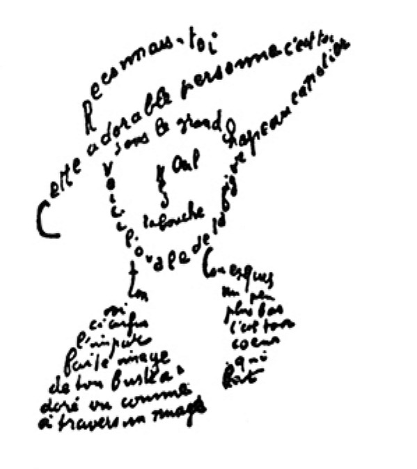 Cal·ligrama d'Apollinaire