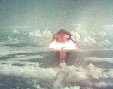 Detonaci d'una bomba nuclear a l'Oce Pacfic