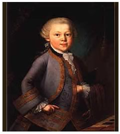 Retrat de Mozart als cinc anys