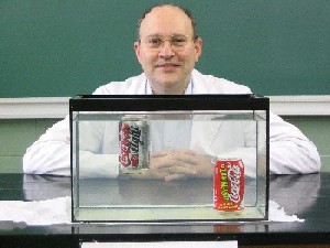 Miquel Gisbert, la Coca-Cola normal, la light i Arquimedes.