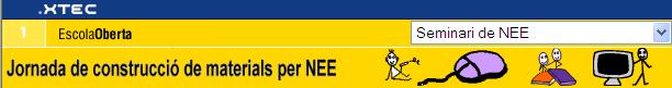 Jornada de construcció de materials per NEE curs 2006--2007