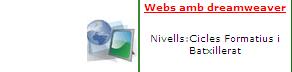 Webs amb Dreamweaver