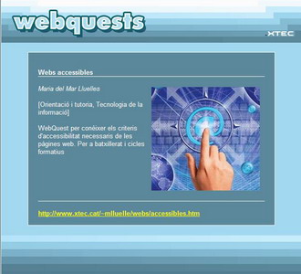 Webquest: Webs accessibles