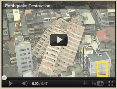 Imatges d'un terratrèmol