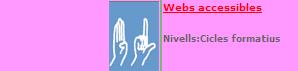 Cacera del tresor: Webs accessibles