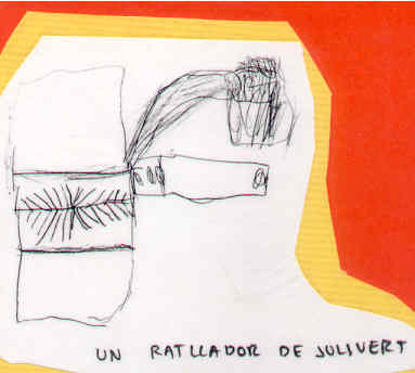 Un ratllador de julivert