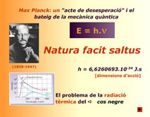 Prem i t'explicarem la hiptesi quntica de Planck!