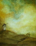 "Don Quijote y Sancho", Alicia Castro
