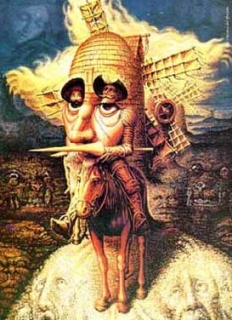 "Visiones del Quijote", Octavio Ocampo