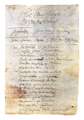 Manuscrito autgrafo de El mgico prodigioso, de Pedro Caldern de la Barca, Biblioteca Nacional (Madrid)