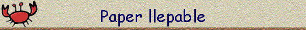 Paper llepable
