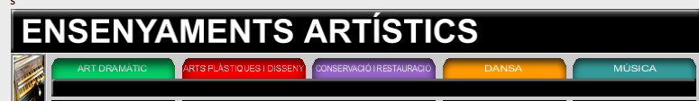 ensenyaments artístics