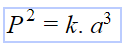 fórmula de Kepler