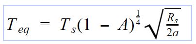fórmula de la Temperatura