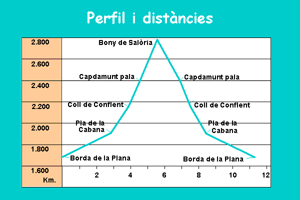 Perfil i distàncies