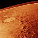 Foto de la atmósfera marciana