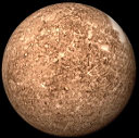 Foto del planeta Mercurio