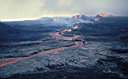 Foto de l'erupci d'un volc terrestre