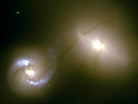 Ampliar foto: Conductos de materia entre galaxias