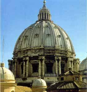 Cúpula de San Pedro del Vaticano
