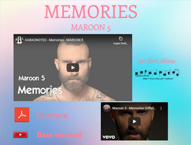 Memories - MAROON 5