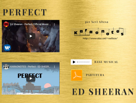 Perfect - ED SHEERAN